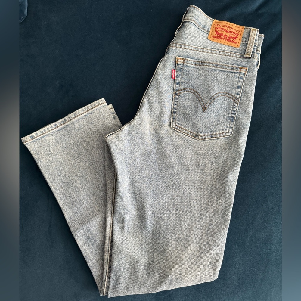Levi’s Wedgie straight high rise jeans